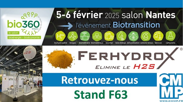 CMMP at Bio360 Nantes 2025 – Discover FERHYDROX® uses